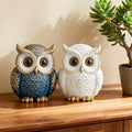 Baitiane Owl Statue Home Decor, Decorative Owls Figurine for Bookshelf by Baitiane