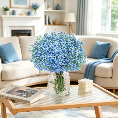 50 Baby Breath Flowers Artificial Bulk, 21" Babys Breath Artificial Flowers - Image 6