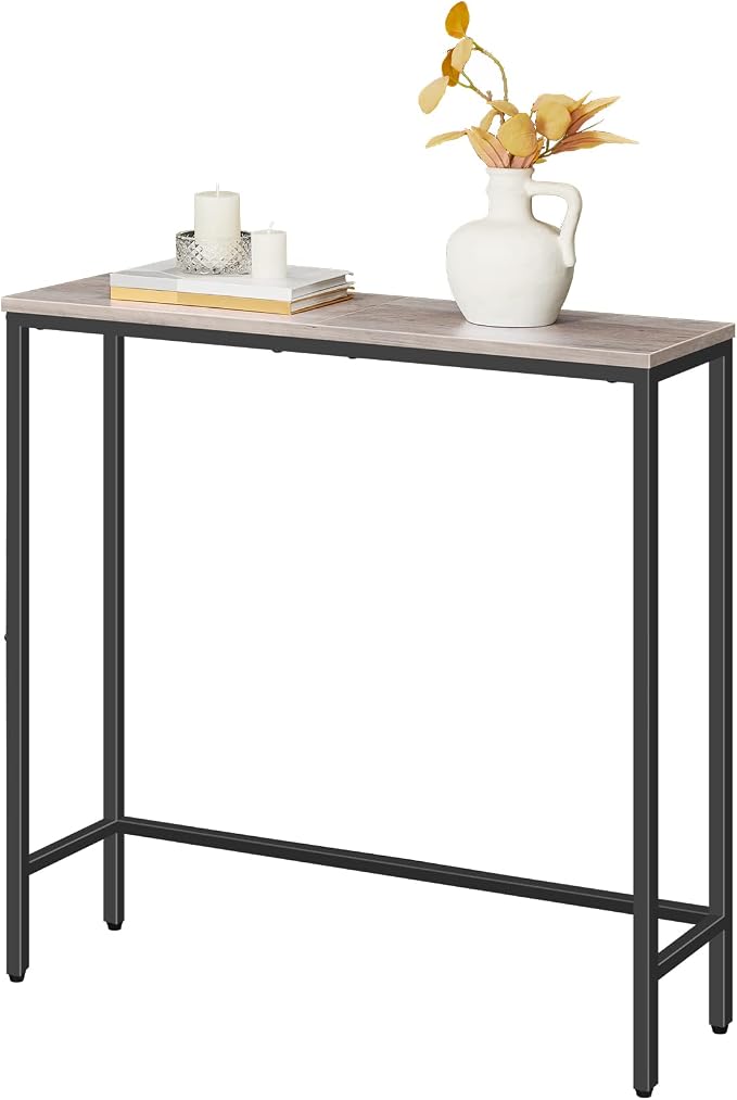 HOOBRO Narrow Console Table, 29.5" Small Entryway Table, Thin Sofa Table - Image 8