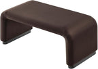 Modway EEI-6735-BLK-CHB Koda Performance Velvet Waterfall Ottoman - Image 6