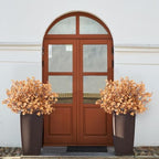 8Pcs Artificial Fall Flowers Real Touch Babys Breath Fake Brown Flowers - Image 3