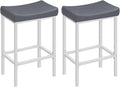 HOOBRO Bar Stools, 24.8 Inches, 2.4" Thick Upholstery by HOOBRO