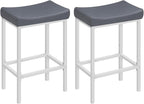 HOOBRO Bar Stools, 24.8 Inches, 2.4" Thick Upholstery by HOOBRO