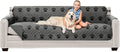 Sofa Shield® Couch Slip Covers for Dogs, Reversible Furniture Protector by SofaShield