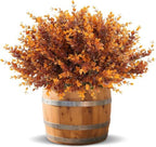 12 Bundles Artificial Fall Flowers for Outdoors Fall Decorations for Home by TURNMEON