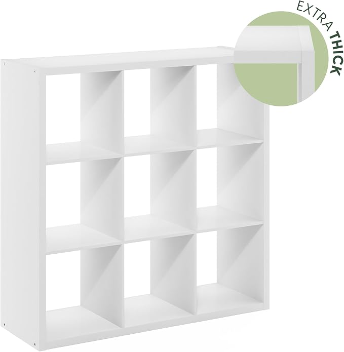Furinno Cubicle Open Back Decorative Cube Storage Organizer - Image 7