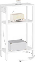 TUTOTAK Narrow Side Table with Charging Station, Small End Table with USB Ports by ChoosetutotakFurnitureBuildYourCozyHome