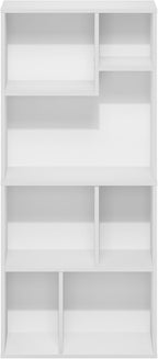 Furinno DALY Book Shelf, 7-Cube Bookshelf, Cube Storage Organizer Bookcase - Image 6
