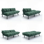 GDFStudio Hayezc Loveseat Sofa, Convertible Sofa Bed, 2-in-1 Folding Modern - Image 6