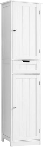 Iwell 67" Tall Bathroom Cabinet, Storage Cabinet by IWELL