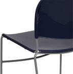 Flash Furniture HERCULES Series 880 lb. Capacity Navy Ultra-Compact Stack Chair - Image 10