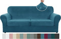 ZNSAYOTX Oversized Velvet 3 Piece Couch Cover by ZNSAYOTX