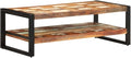 Coffee Table 47.2"x23.6"x15.7" Solid Reclaimed Wood, Side Table, Center Table by ROMHZKS