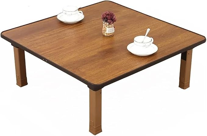 Japanese-Style Square Folding Tea Coffee Table, Low Table, Dining Table by Unknown
