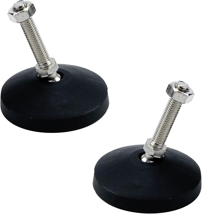 Antrader Swivel Leg Levelers, Adjustable Furniture Feet，Heavy Duty Leveling - Image 5