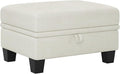 Belffin Standard Ottoman with Storage by Belffin