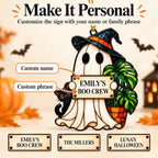 Halloween Ornaments for Tree, Personalized, Ghost Ornament - Image 3