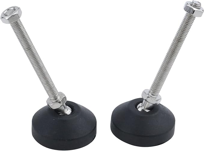 Antrader 4Pcs M8x50mm Adjustable Furniture Glides Anti-Skid Reinforced Nylon - Image 6