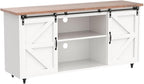 4ever2buy Farmhouse Coffee Bar Cabinet - Image 4