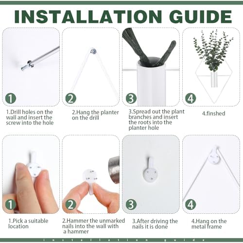 Jexine Hanging Artificial Planters Wall Decor - Image 3