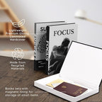 Motivational Decorative Books Set of 3 - Faux Books for Home Office Decor - Image 5