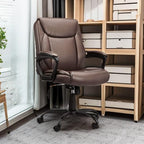 Amazon Basics Classic Puresoft PU Padded Mid-Back Office Chair - Image 2