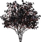 Mandy's 6 Bundles Artificial Black Baby’s Breath Flowers by Mandys