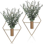 Jexine 2 Pcs Hanging Artificial Planters Wall Decor, Antique, Eucalyptus by Jexine