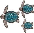 Bucherry 3 Sizes Wooden Sea Turtle Wall Decor Turtle Wall Art,Wood Color by Bucherry