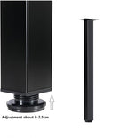 LCSDLHLSY Table Legs 32 inch, Adjustable Square Furniture Legs, - Image 4