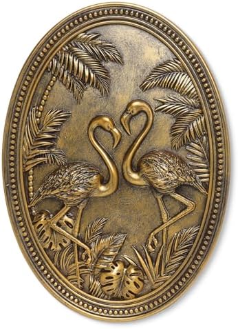 Vintage Flamingo Wall Sculpture,Antique Wall Decor,Bird Wall Art,Flamingo by Newinhome