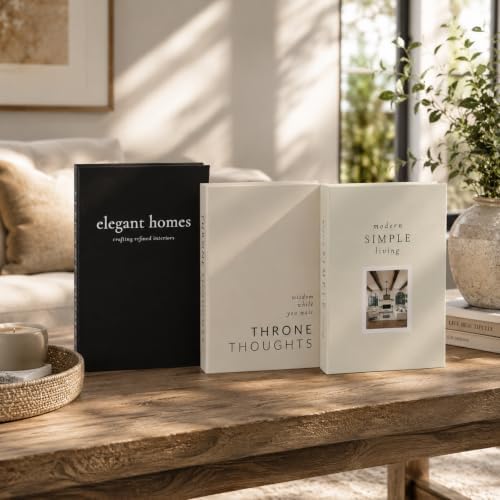 3 Faux Decorative Books for Home Decor,Coffee Table Books,Fake Books libros - Image 3