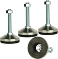 Heavy Duty Leveling Screw Leg, Leg Leveler 3.14" Dia Base, Adjustable Leveling by MUHOUZHINANG