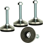 Heavy Duty Leveling Screw Leg, Leg Leveler 3.14" Dia Base, Adjustable Leveling by MUHOUZHINANG