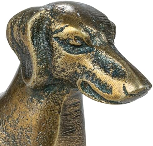 Creative Co-Op Antique Cast Aluminum Dachshund Accent Decor, Brass - Image 5