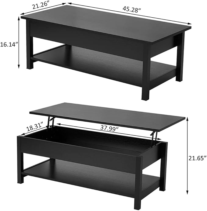 Panana Lift Top Coffee Table - Image 3