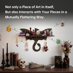 Dragon Shelf, Dragon Decor, Crystal Display Shelf, Gothic Fantasy Decor - Image 6