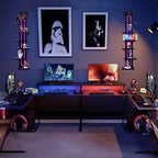 Homaterial 7-Tier Floating Wall Shelves with Lights - Image 5