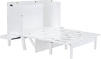 Harper & Bright Designs Full Size Murphy Bed, Full Murphy Cabinet Bed - Image 4