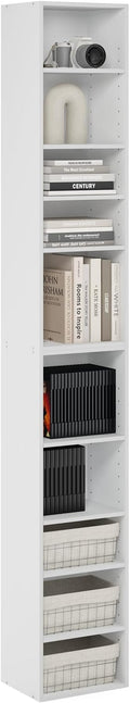 Furinno PASIR Book Shelf, 10-Tier Bookshelf, Bookcase by Furinno-FitsYourSpaceFitsYourBudget
