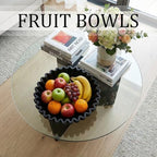 Decorative Bowls for Home Decor (Black, 7.9''x 3'') - Image 6