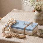 Feifeiya 3 Pieces Faux Decorative Books Set for Home Decor,Gray Blue by Feifeiya