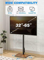 Rfiver Swivel Floor TV Stand - Image 3