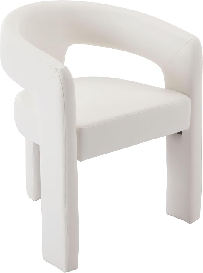 BESTANO Modern PU Leather Upholstered Dining Chairs by BESTANO