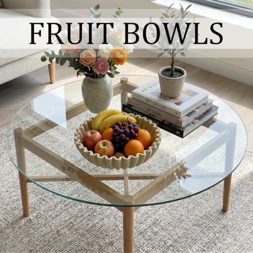 Decorative Bowls for Home Decor (Sandstone, 7.9''x 3'') - Image 4