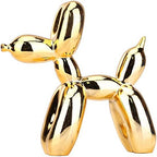 Balloon Dog Sculpture Modern Home Decor Collectible Figurines Funky Statues for Bedroom Trendy Animal Decor for Coffee Table Living Room Decor by XIAOMAGG