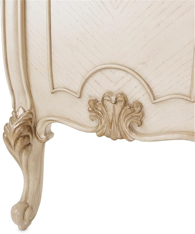Michael Amini Platine de Royale Velvet Accent Bench - Image 8