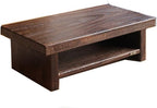 Side Table Asian Antique Furniture Japanese Floor Tea Table Rectangle Living by Unknown
