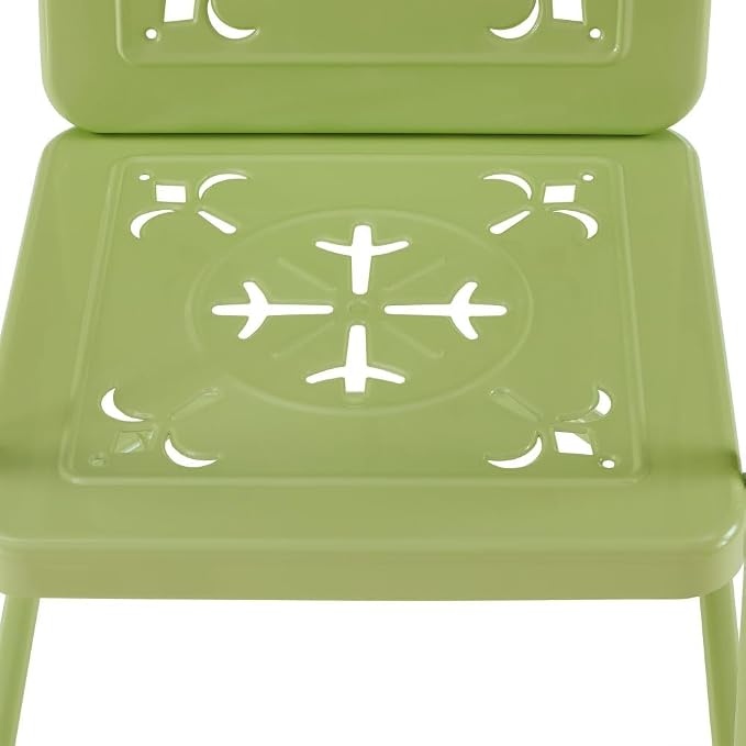 Crosley Furniture Azalea 2-Piece Outdoor Chair Set, Vintage Retro Metal Patio - Image 11