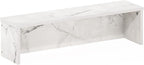 Furinno Helena Kitchen Counter Stackable Organizer Shelf, Marble White - Image 5